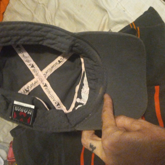 Ladies Bon Jovi hook and loop hat - Picture 8 of 8